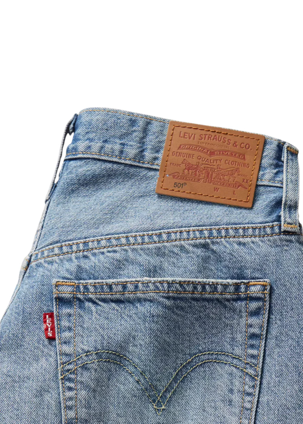 Levi's Women's Mid Thigh Fun Flare Jeans - Vintage Inspired High Waisted Denim Pants for Casual Wear & Night Out