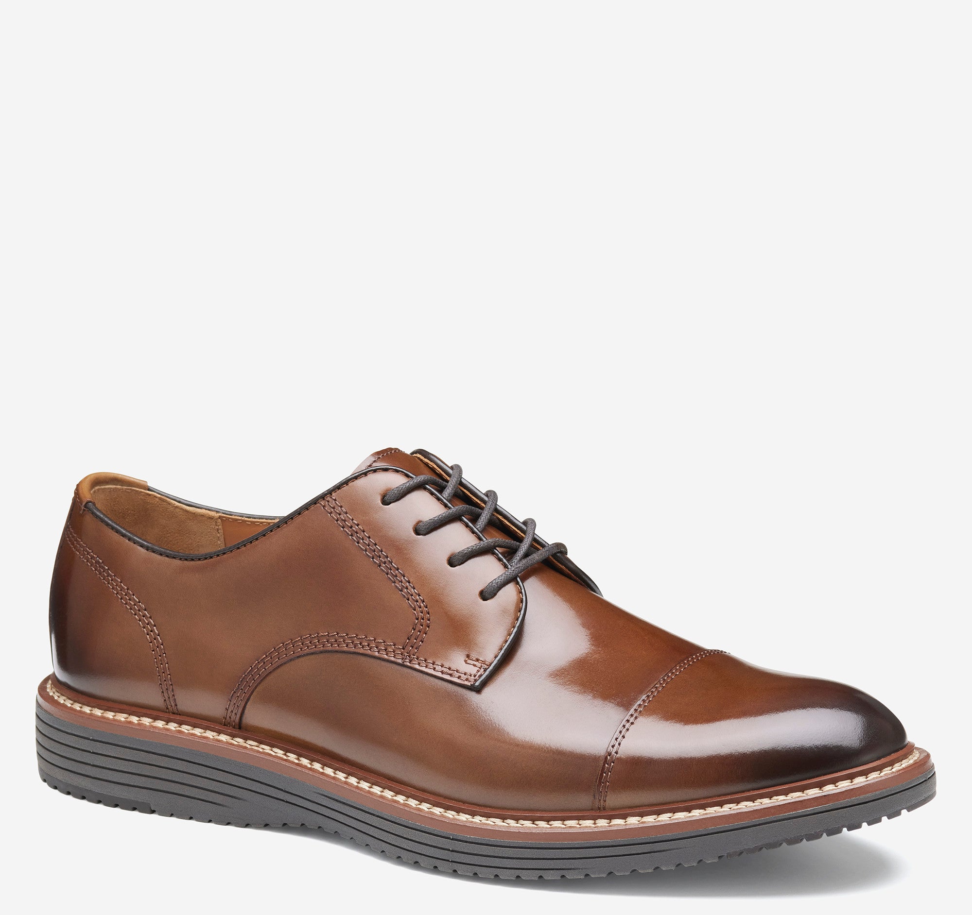 Upton Cap Toe Oxford Dress Shoes for Men - Classic Formal Business & Wedding Leather Shoes - Perfect for Office, Interviews & Special Occasions