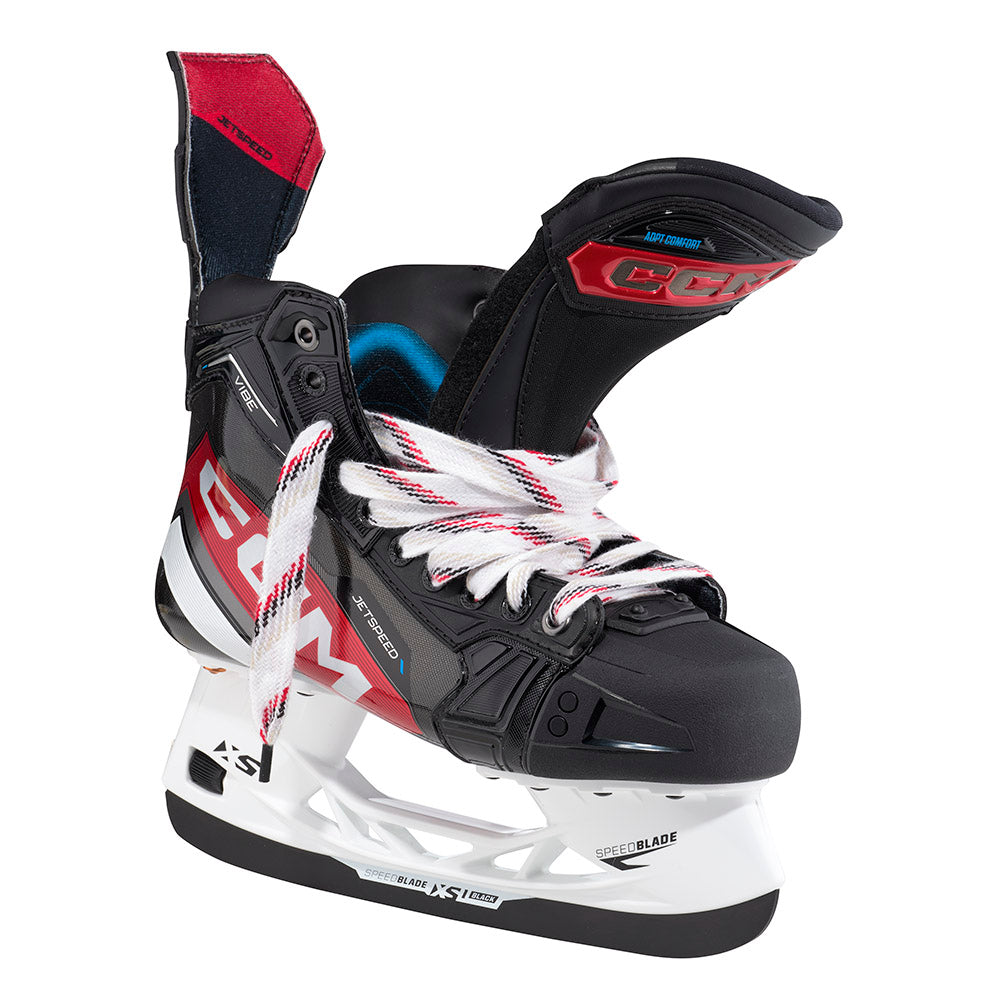CCM Jetspeed Vibe 2023 Senior Ice Hockey Skates - Professional Performance Skates for Men & Women - Perfect for Competitive Play & Training on Ice Rinks