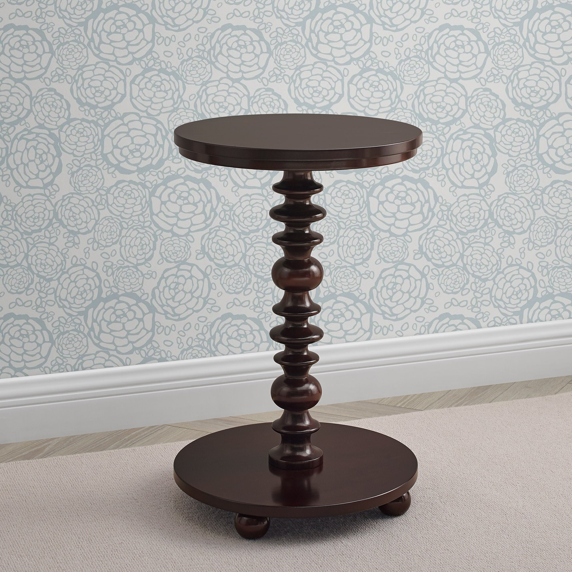 Palmer End Table or Side Table - Modern Nightstand for Bedroom, Living Room & Office - Stylish Accent Table with Sturdy Metal Frame & Wooden Top