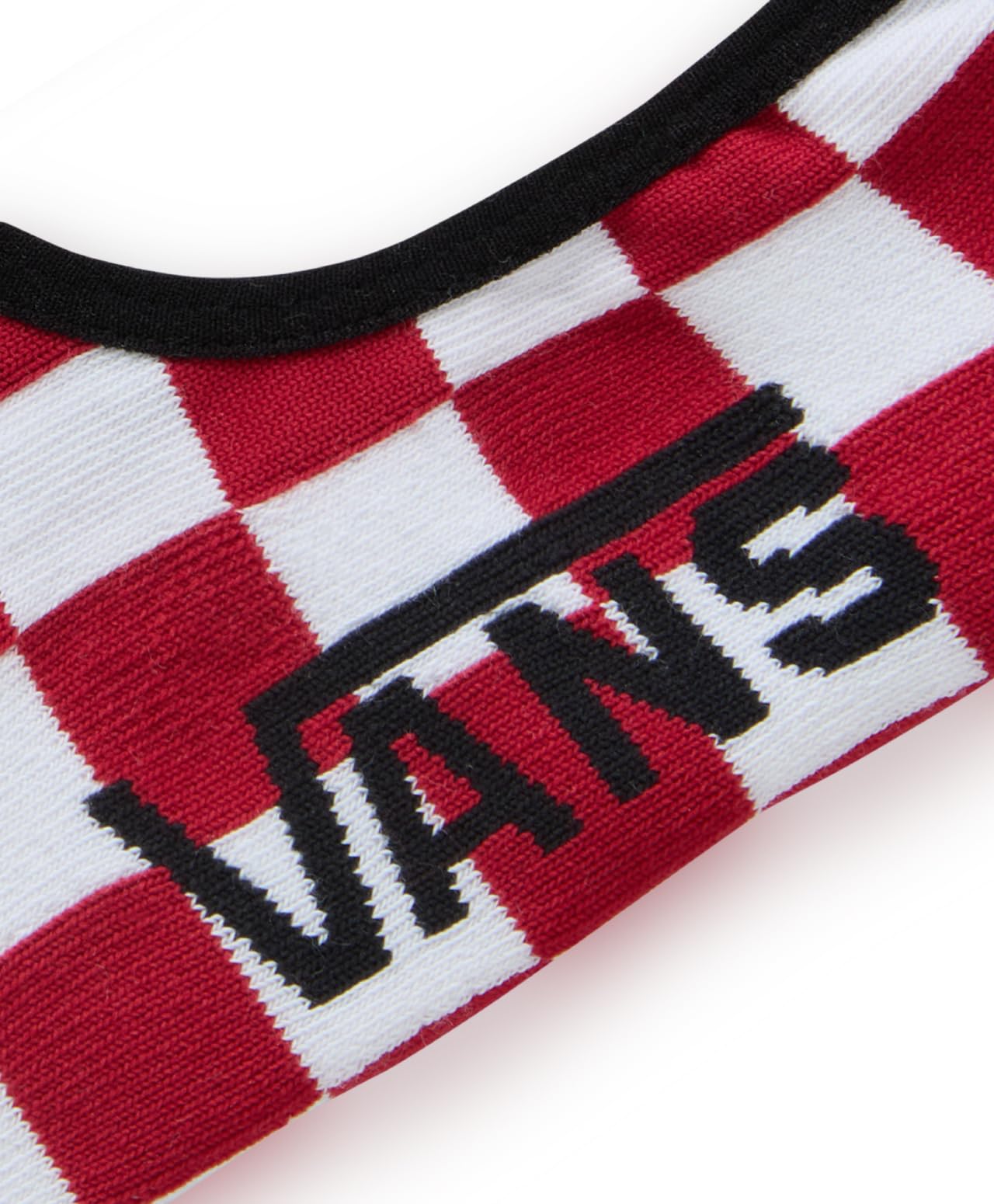 Vans Unisex Classic Super No Show Socks - 3 Pack, Red/White Check, Size 6.5-9, Assorted (Red/White/Grey) | Low Cut Athletic Socks for Running, Sneakers & Casual Wear