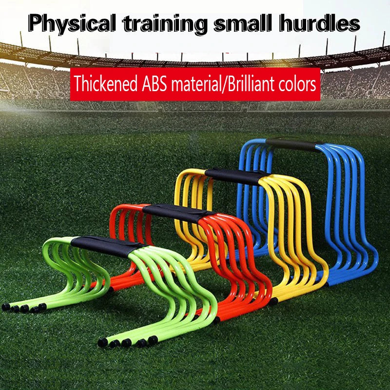 Agility Training Equipment Set - Soccer Hurdles, Football Storage Carrier & Cloth Wrapper for Sports Practice | Perfect for Football Drills, Soccer Training & Field Exercises
