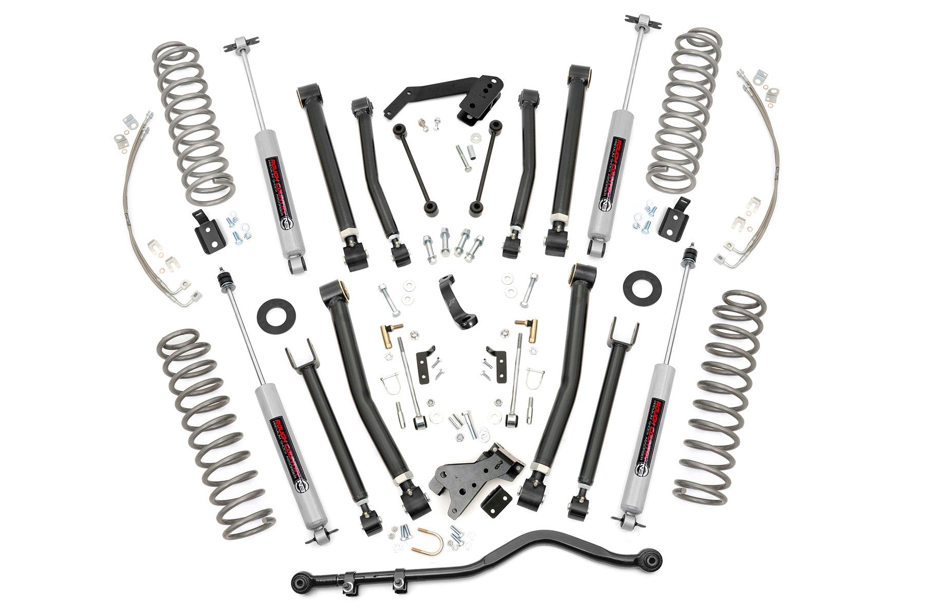 6 Inch Lift Kit for Jeep Wrangler Unlimited 2007-2018 - Heavy Duty Suspension System for 2WD/4WD X Series Off-Road Adventures | Part #68322 | Perfect for Rock Crawling & Trail Riding