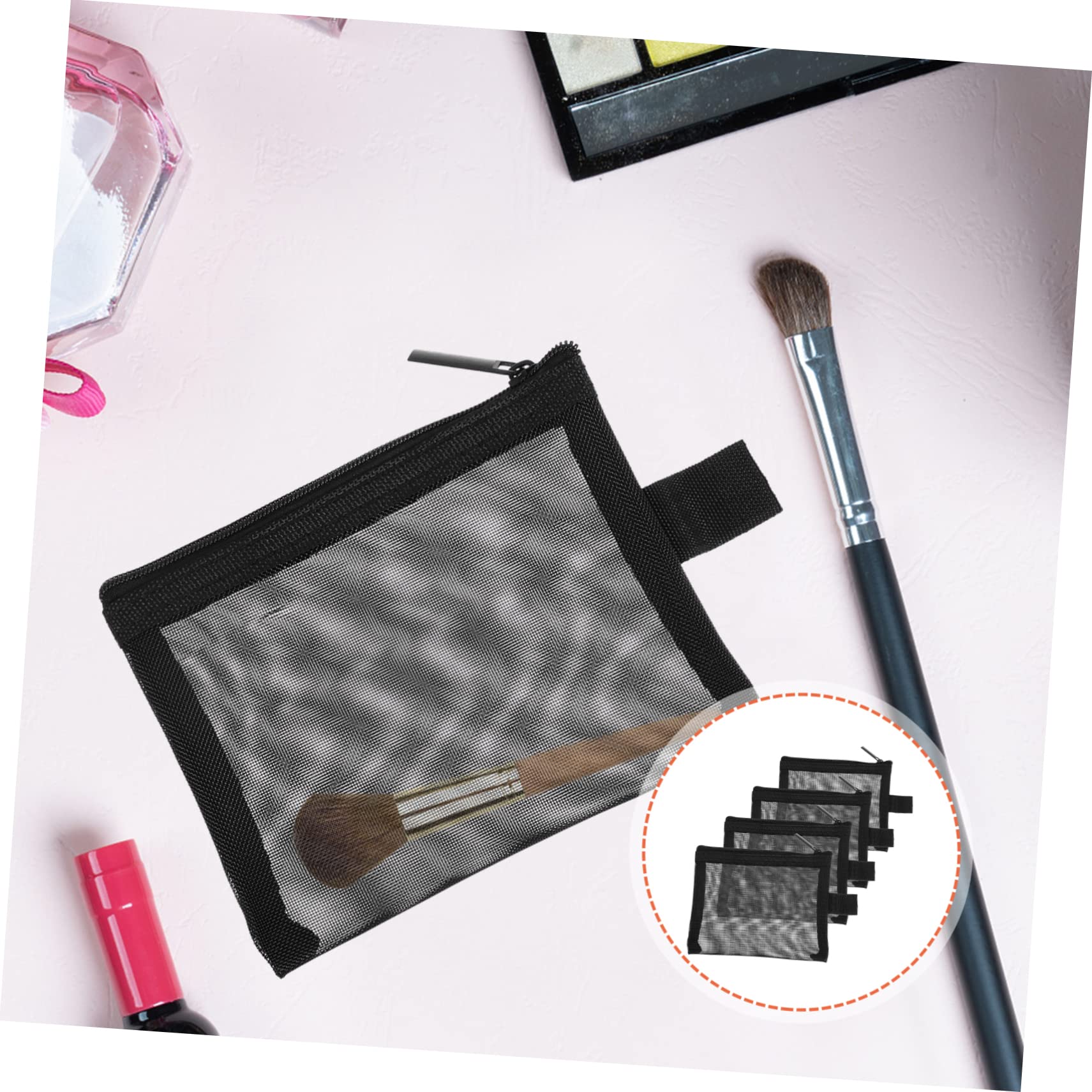 **Minkissy Waterproof Travel Makeup Bag with Durable Zipper - Perfect for Storing Cosmetics & Toiletries - Ideal Gift for Girlfriend, Wife & Female Friends - Great for Travel, Gym & Daily Use**