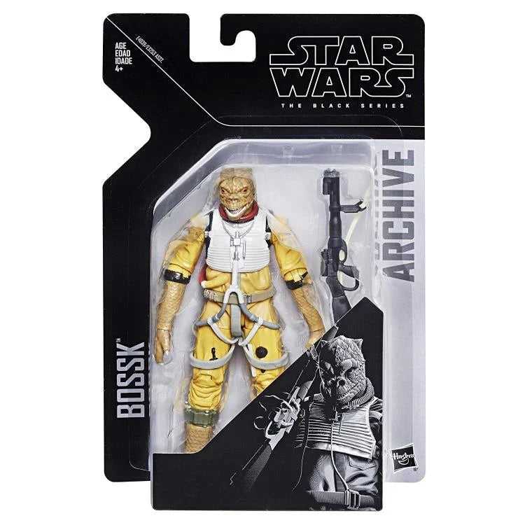 Star Wars The Black Series Archive Collection Bossk Action Figure - Empire Strikes Back 6-Inch Scale Collectible Toy for Display & Gifts - Perfect for Star Wars Fans, Collectors & Movie Enthusiasts