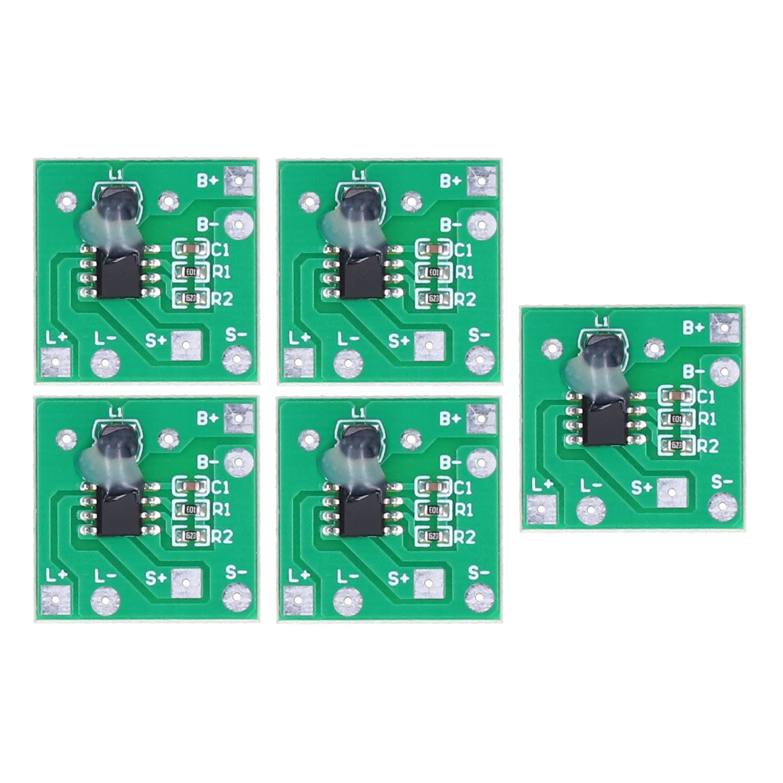 5pcs Solar Circuit Board 1.2V Charging Module - DIY Solar Panel for Garden Lights, Landscape Lighting, Lawn Lamps & Wall Lights | Renewable Energy Outdoor Decor
