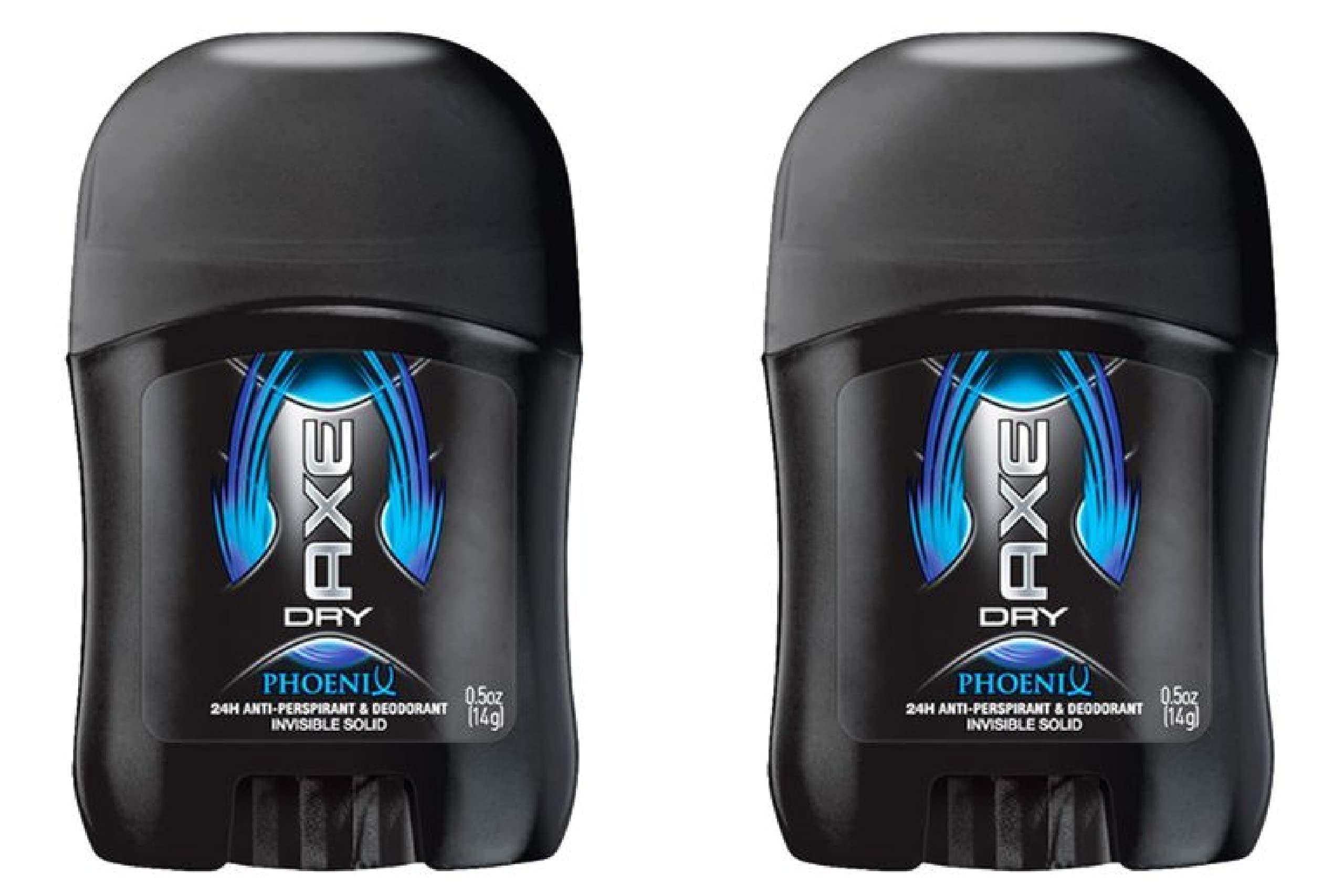 Phoenix Antiperspirant & Deodorant for Men - 0.5 oz Travel Size (2 Pack) - Fresh Scent, 48-Hour Protection - Perfect for Gym, Travel & Everyday Use