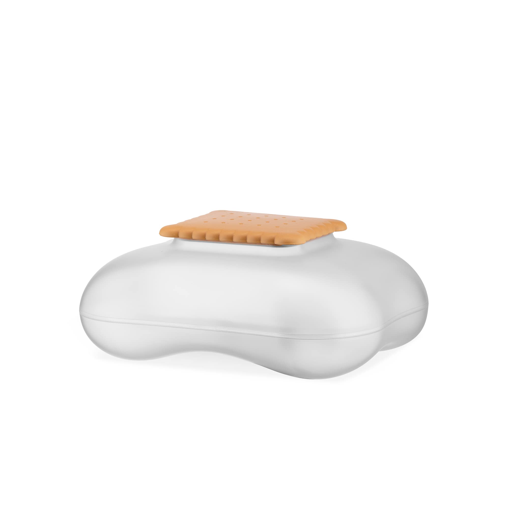 Alessi Mary Biscuit Box - Elegant Stainless Steel Cookie Storage Container for Kitchen & Dining - Perfect for Cookies, Crackers, and Treats Organization at Home or Gifting