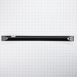Amana W10907189 Black Dishwasher Handle Assembly Replacement Part - Compatible with Amana Dishwashers for Easy Repair & Maintenance