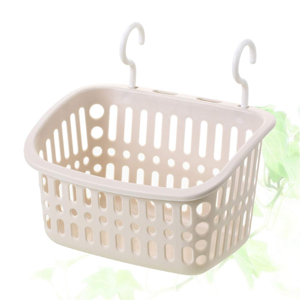 TOPBATHY Storage Container & Sundries Organizer - Hanging Home Storage Basket for Bathroom, Kitchen & Household Organization | Perfect for Organizing Toiletries, Cosmetics & Cleaning Supplies