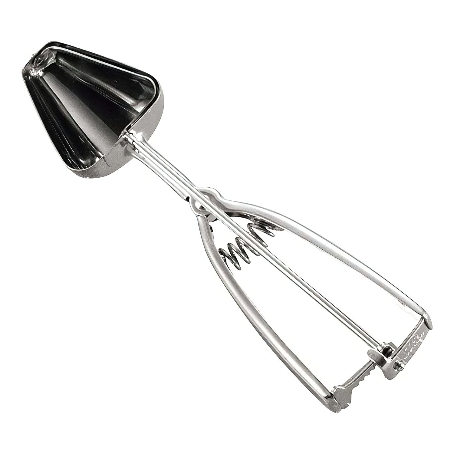 Premium GS Stainless Steel Onigiri-Shaped Ice Cream Scoop - Durable Kitchen Tool for Perfect Ice Cream Balls, Gelato, Cookie Dough & Sorbet - Ideal for Home, Restaurants & Dessert Shops