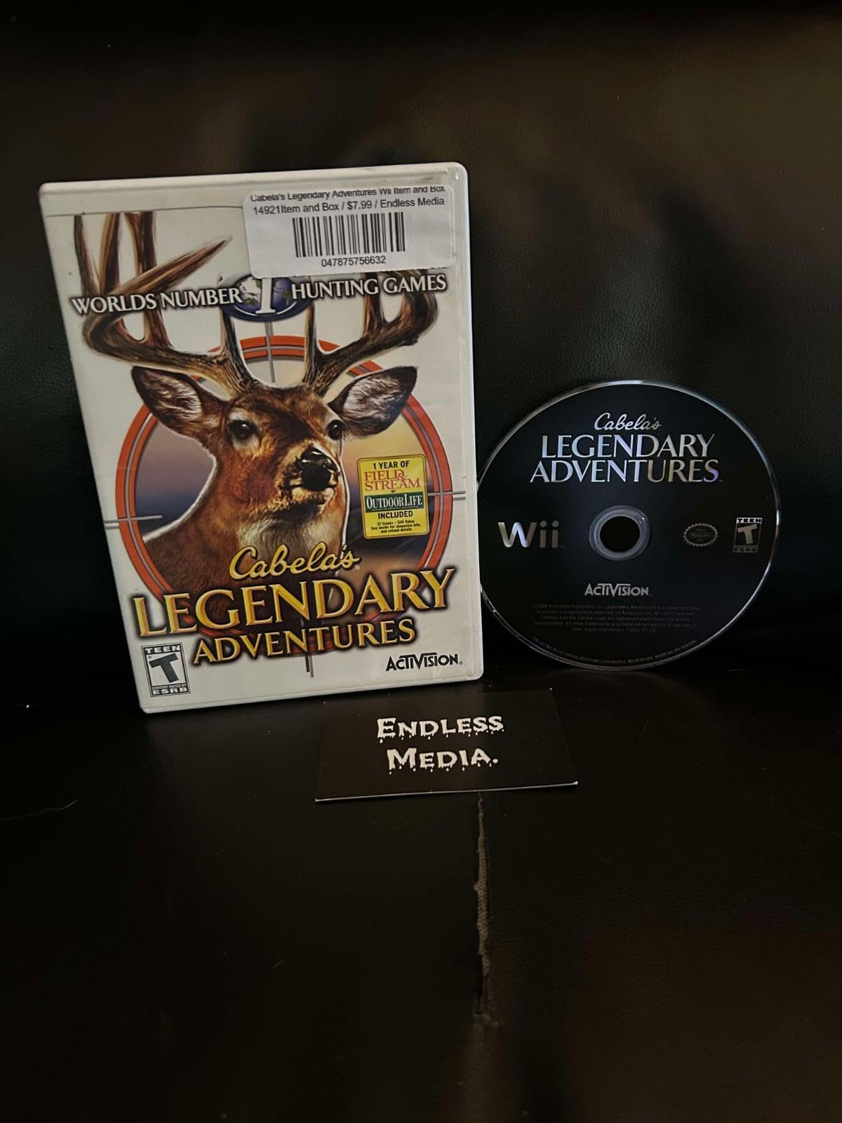 Cabela's Legendary Adventures - Hunting Video Game for Nintendo Wii - Outdoor Adventure & Family Entertainment