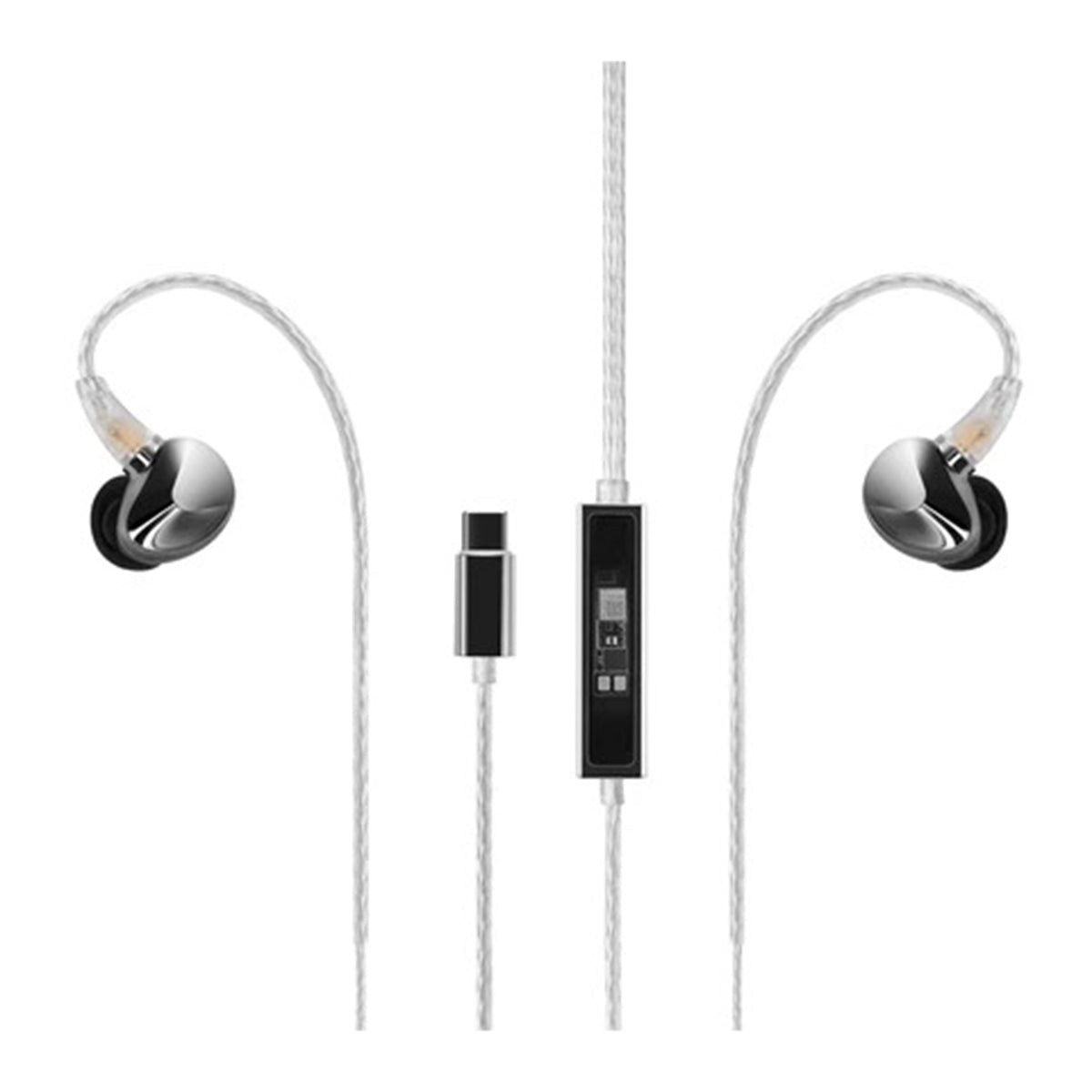 Questyle NHB15 True Lossless Hi-Fi Earphones with Type C Connector - Perfect for Audiophiles, Gaming & Mobile Listening