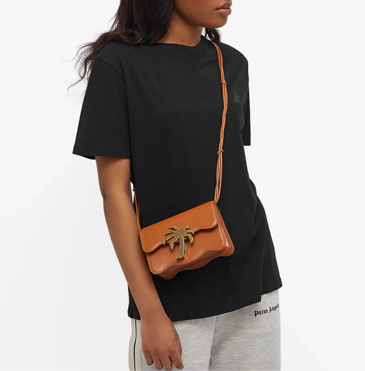 Palm Angels PALM BEACH MINI Crossbody Bag for Women - Stylish Small Shoulder Purse for Everyday Use, Travel & Outfits