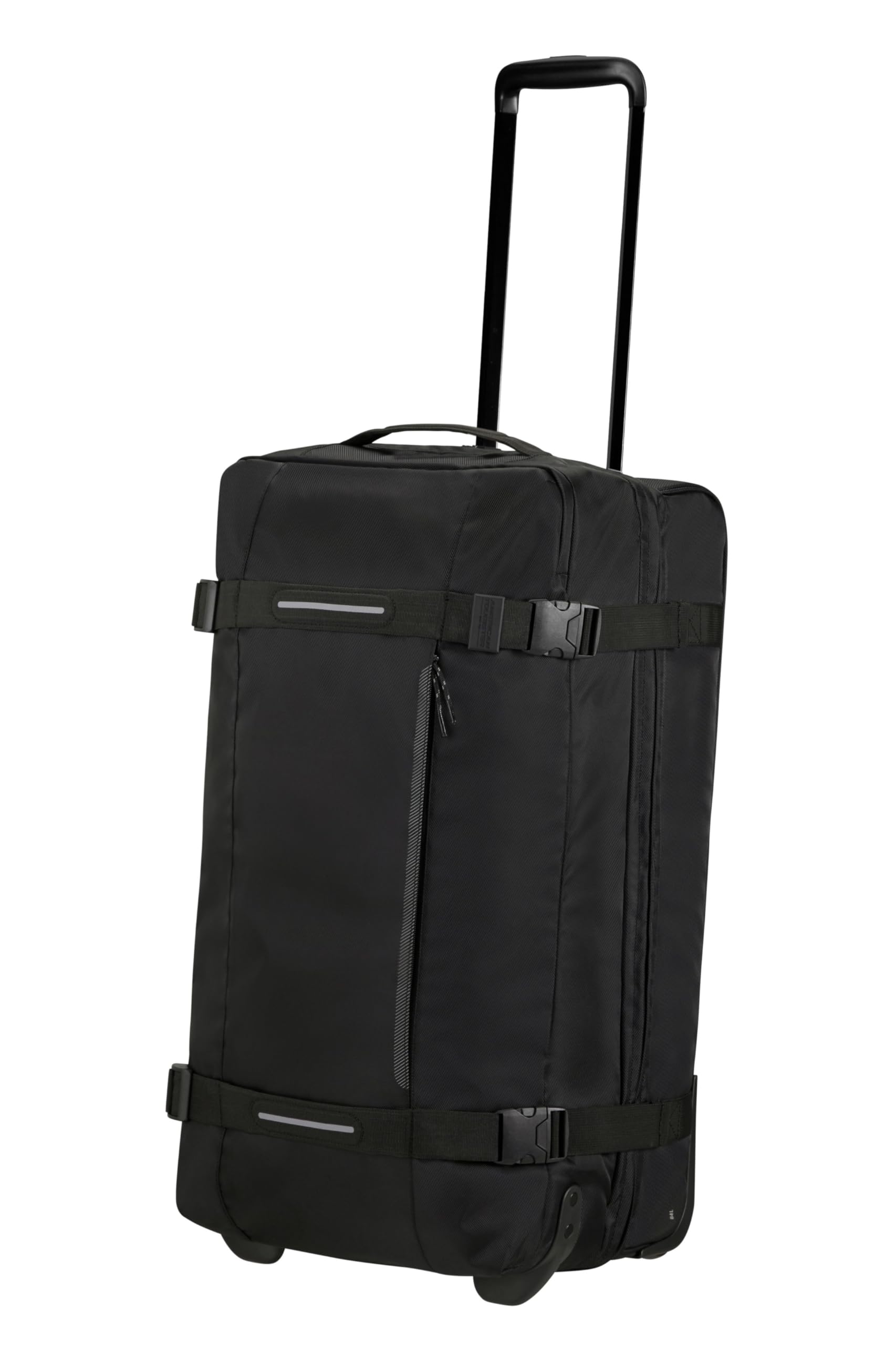 Samsonite Black Asphalt Travel Bags - 68cm Expandable Carry-On Luggage (84L) for Business Trips & Weekend Getaways