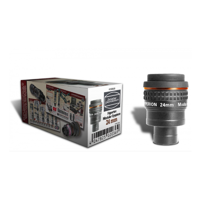 Baader Planetarium 24mm Hyperion Telescope Eyepiece - Premium Wide Angle Lens for Astronomy & Stargazing - Perfect for Deep Space Observation & Astrophotography