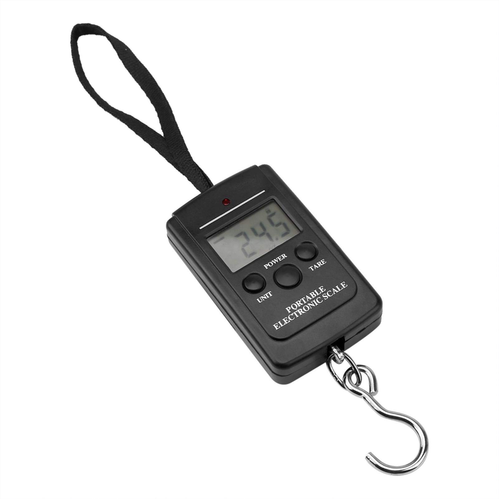 40KG Digital Handy Scale - Portable Electronic Luggage Scale with LCD Display | Perfect for Travel, Shipping & Home Use | Accurate Weight Measuring Tool for Suitcases, Packages & More
