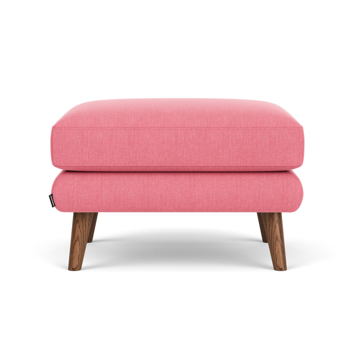 George Fabric Ottoman - Stylish and Comfortable Footrest, Storage Bench for Living Room, Bedroom, or Office - Perfect for Relaxing, Extra Seating & Home Organization