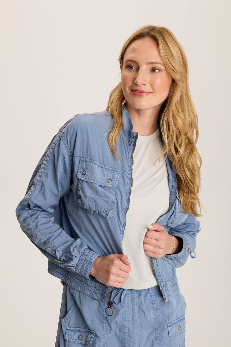 XCVI Burris Bomber Jacket - Stylish Women's Lightweight Bomber Jacket for Casual Wear & Outdoor Adventures
