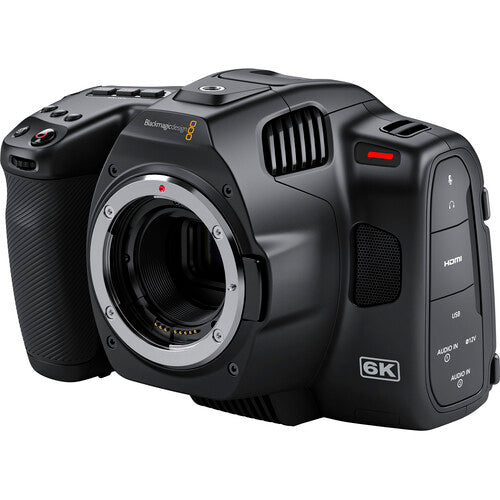 Blackmagic Design Pocket Cinema Camera 6K Pro - Canon EF Mount Digital Video Camera for Filmmaking, Vlogging & Professional Videography - Perfect for YouTube, Short Films & Studio Production