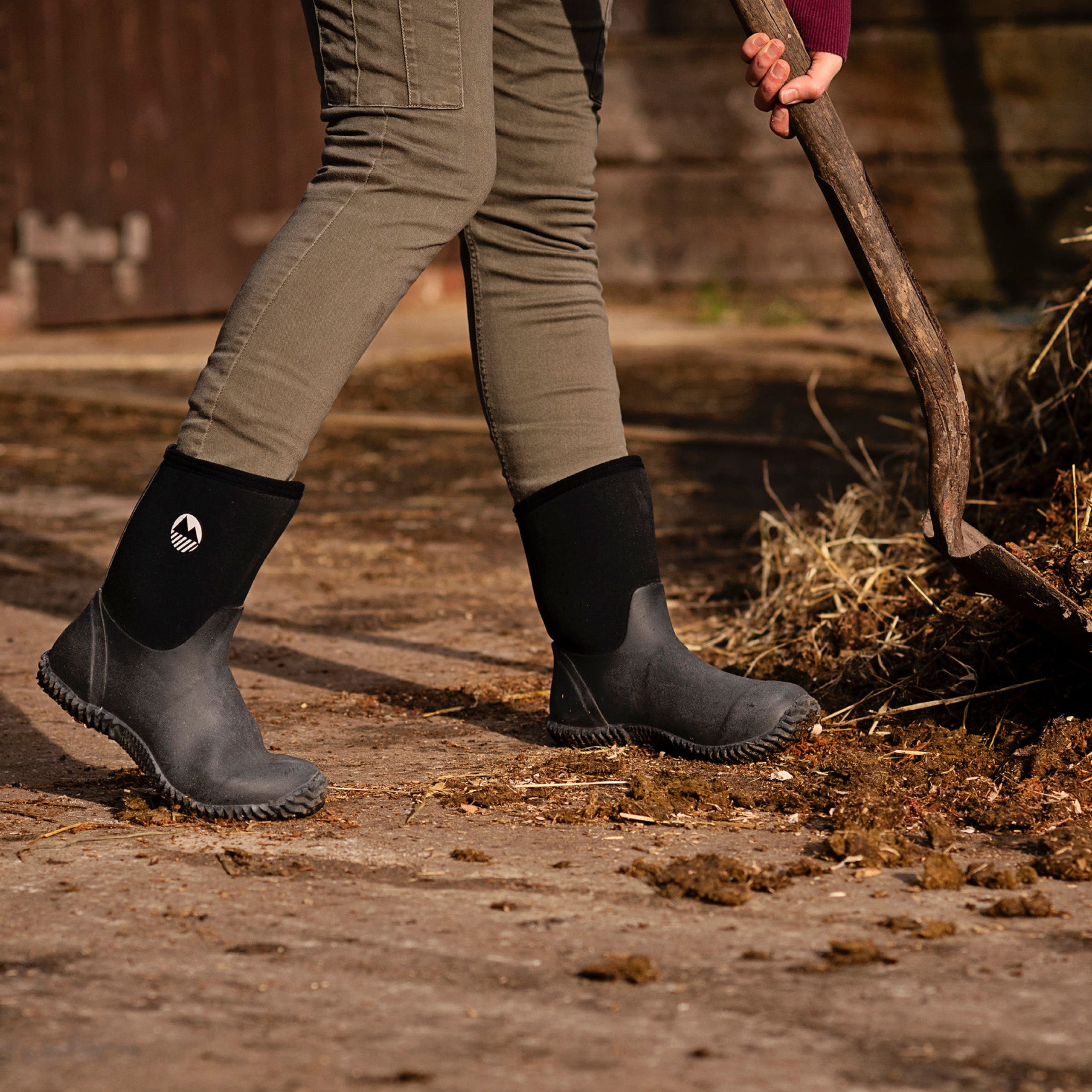 Women's Kentmere Short Wellington Boots - Waterproof Rain Boots for Women, Comfortable & Stylish Outdoor Garden, Farm, and Hiking Footwear