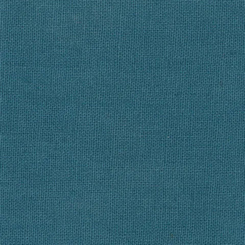 Premium Devonstone Linen Cotton Blend Solid Throw Blanket - Tibetan Turquoise (DV4117) for Cozy Sofa, Bed & Home Decor