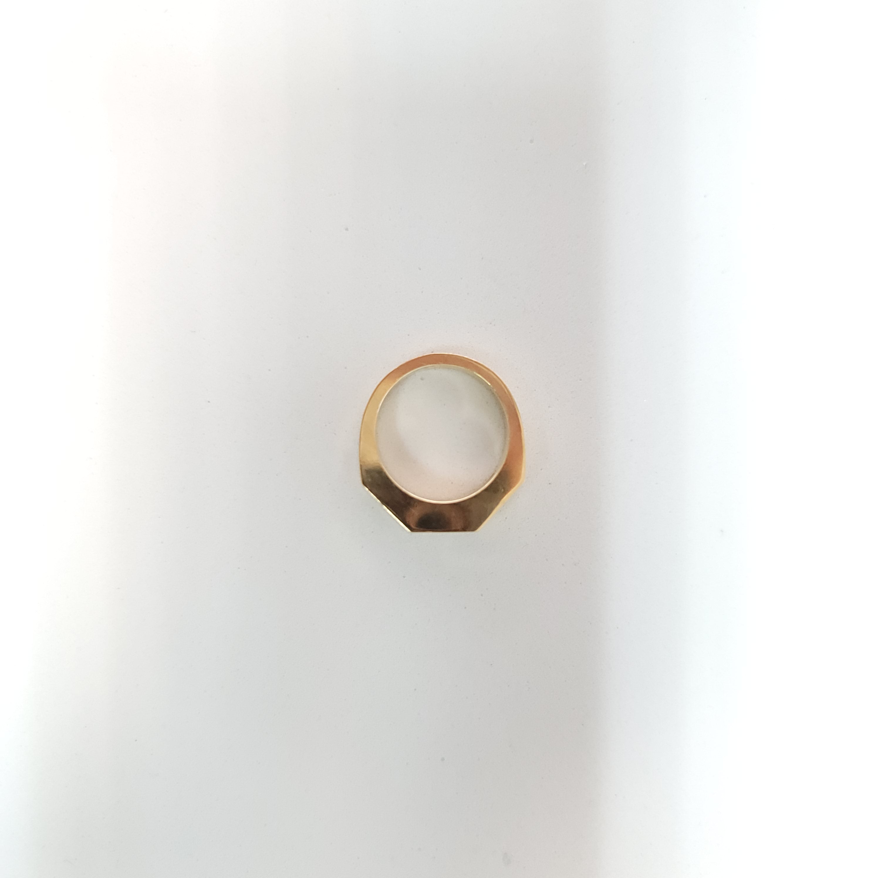 0.65cttw Angular Diamond Band Ring in 14k Yellow Gold - Elegant Wedding, Anniversary, or Promise Ring for Women
