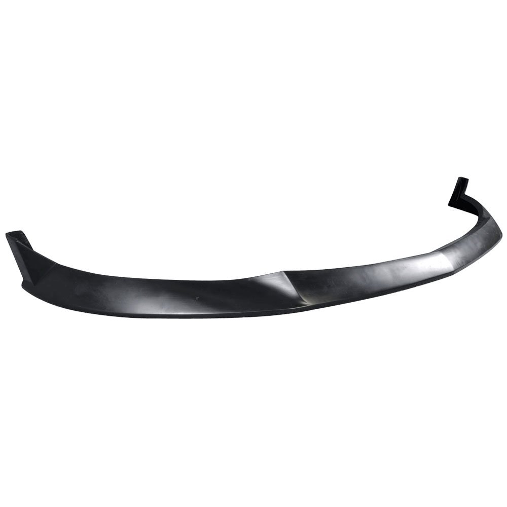 IKON MOTORSPORTS S Style PU Black Front Bumper Lip Spoiler Splitter for 2010-2012 Ford Mustang V6 | Perfect for Car Enthusiasts & Street Racing Upgrades