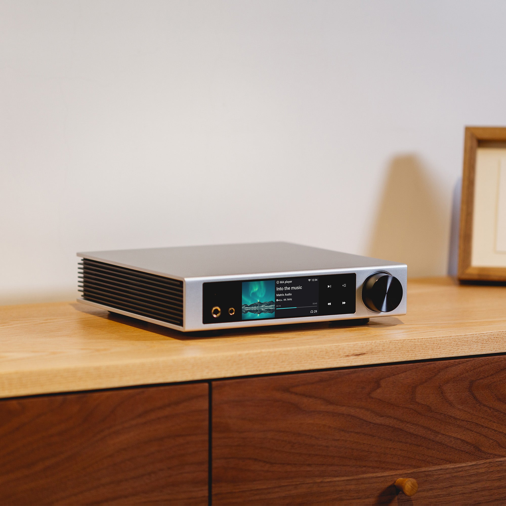 Matrix Audio Element i2 Hi-Fi Network Music Streamer - Wireless Audio Player for Home Theater & Audiophile Systems | Perfect for Streaming Spotify, Tidal & FLAC Files