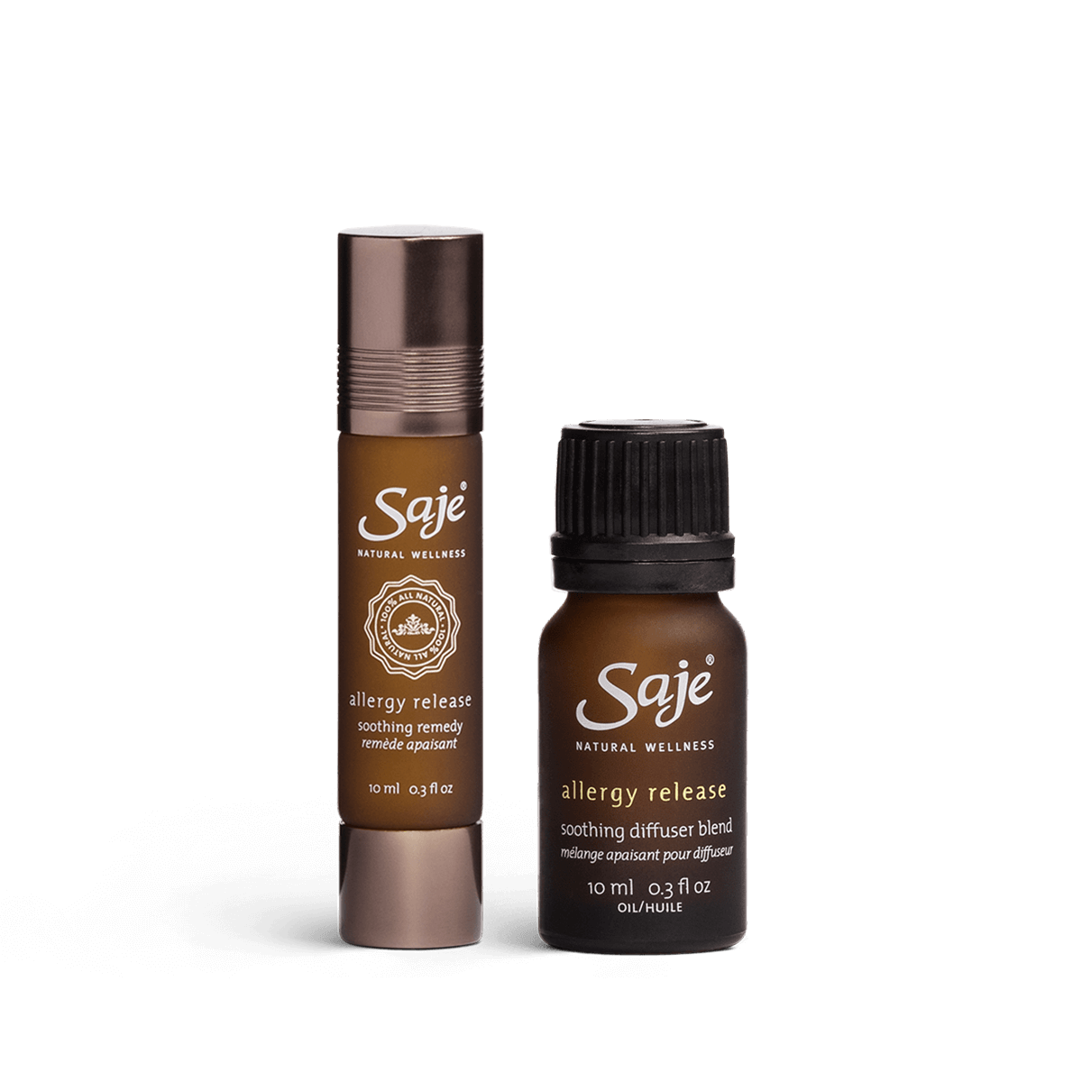 Allergy Relief Soothing Remedy Duo - Natural Allergy Relief for Adults & Kids - Perfect for Seasonal Allergies & Indoor Allergens