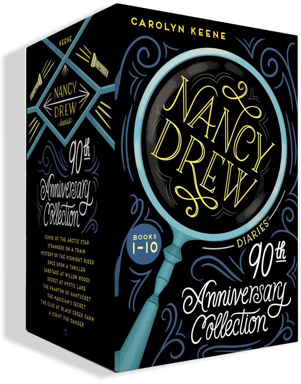 Nancy Drew Diaries Collection Box Set (Books 1-10) by Carolyn Keene - Perfect for Teen Mystery Readers & Gift Ideas