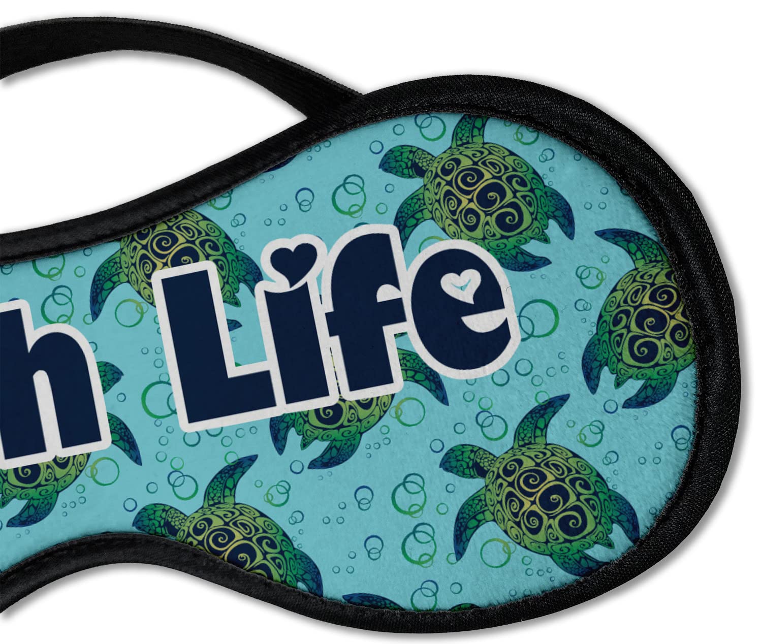 Personalized Sea Turtles Sleep Mask for Women & Men - Soft Comfortable Eye Cover for Travel, Nap & Relaxation - Perfect Gift for Beach Lovers & Yoga Enthusiasts