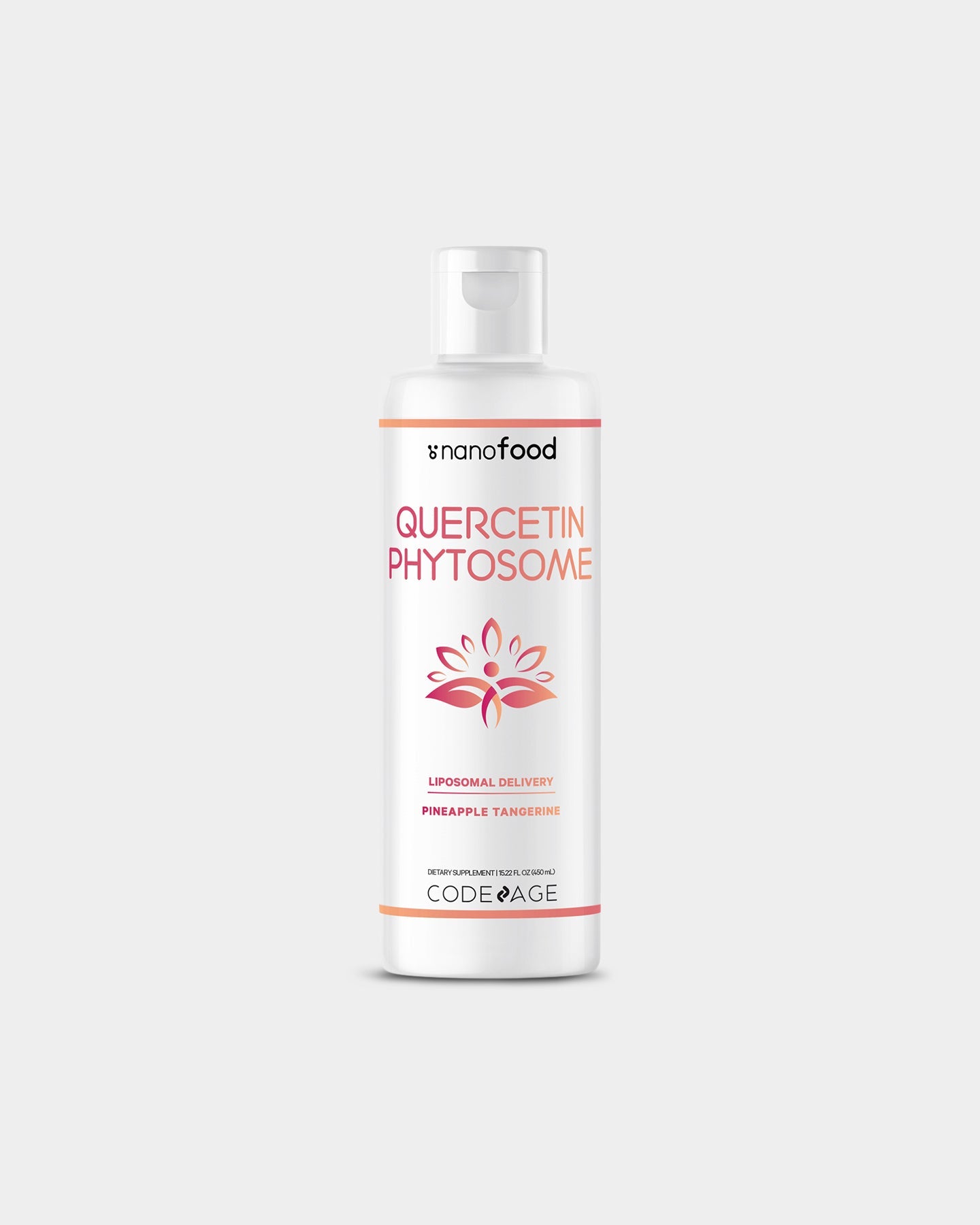 Codeage Nanofood Quercetin Phytosome Supplement - Premium Antioxidant Support for Immune Health & Inflammation Relief - Ideal for Daily Wellness, Allergy Season & Active Lifestyles