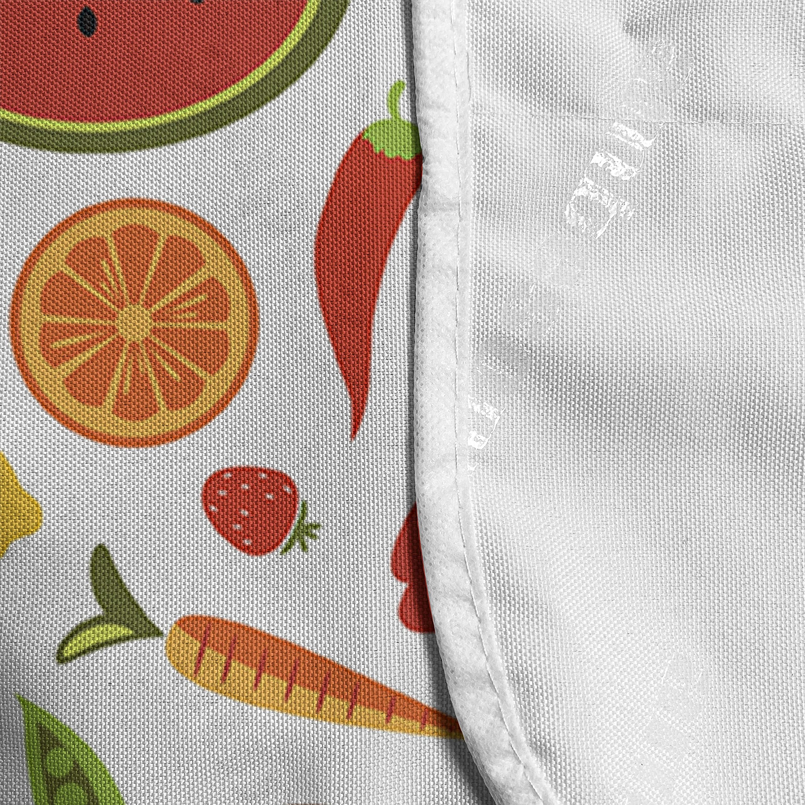 Ambesonne Microwave Oven Cover - Waterproof Kitchen Organizer with Pockets (36
