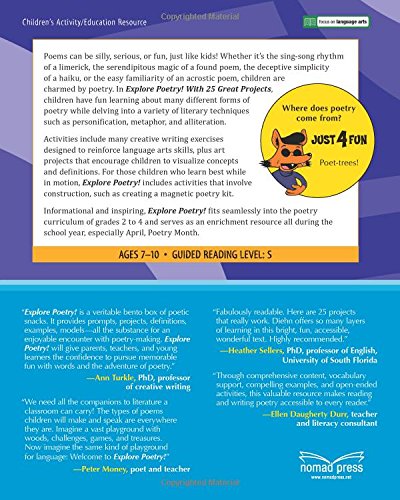 Explore Poetry for Kids: 25 Fun & Creative Writing Projects - Perfect for Homeschooling & Classroom Activities