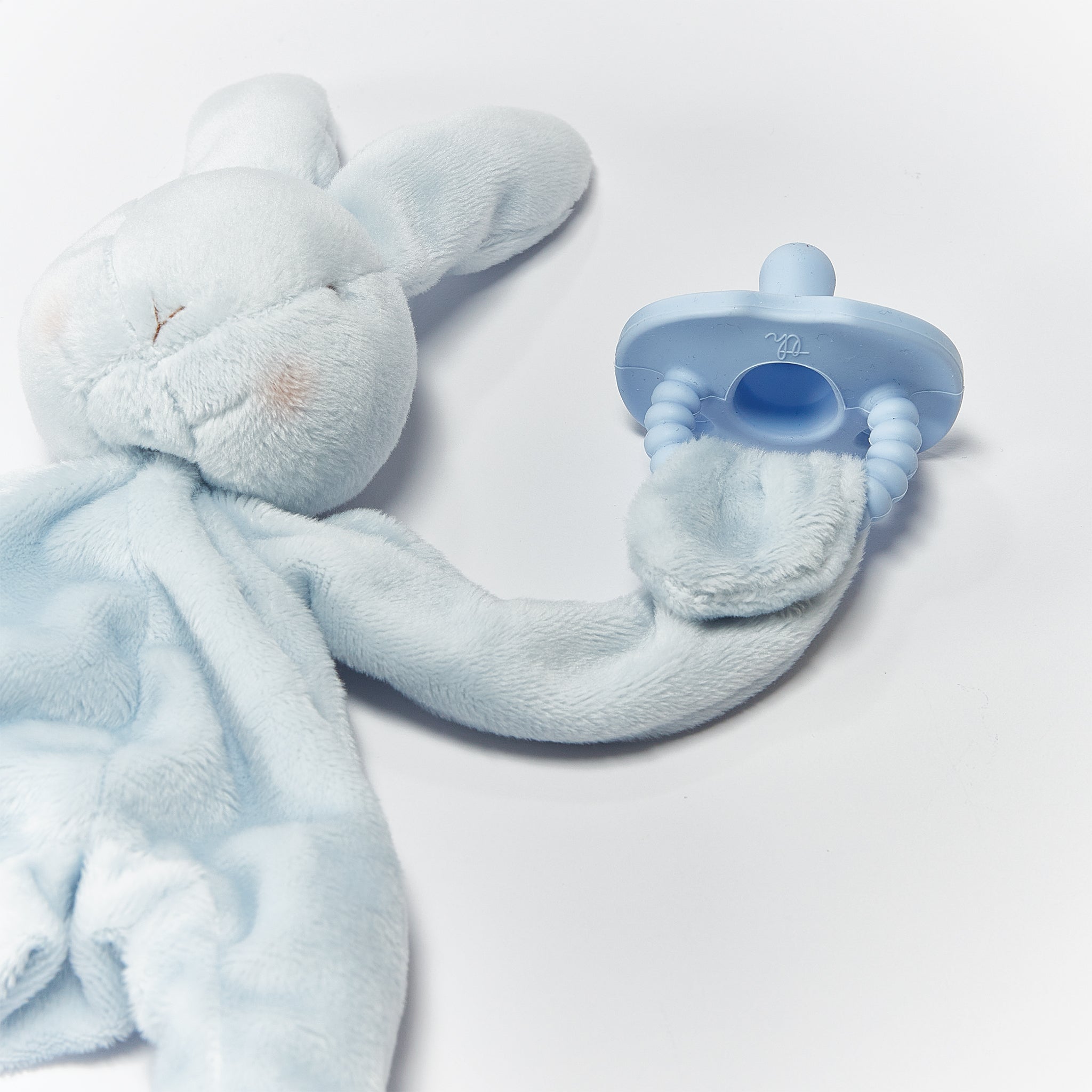 Snuggle and Soothe Baby Gift Set - Soft Blue Baby Blanket & Plush Toy | Perfect for Newborns, Showers & Nursery Decor