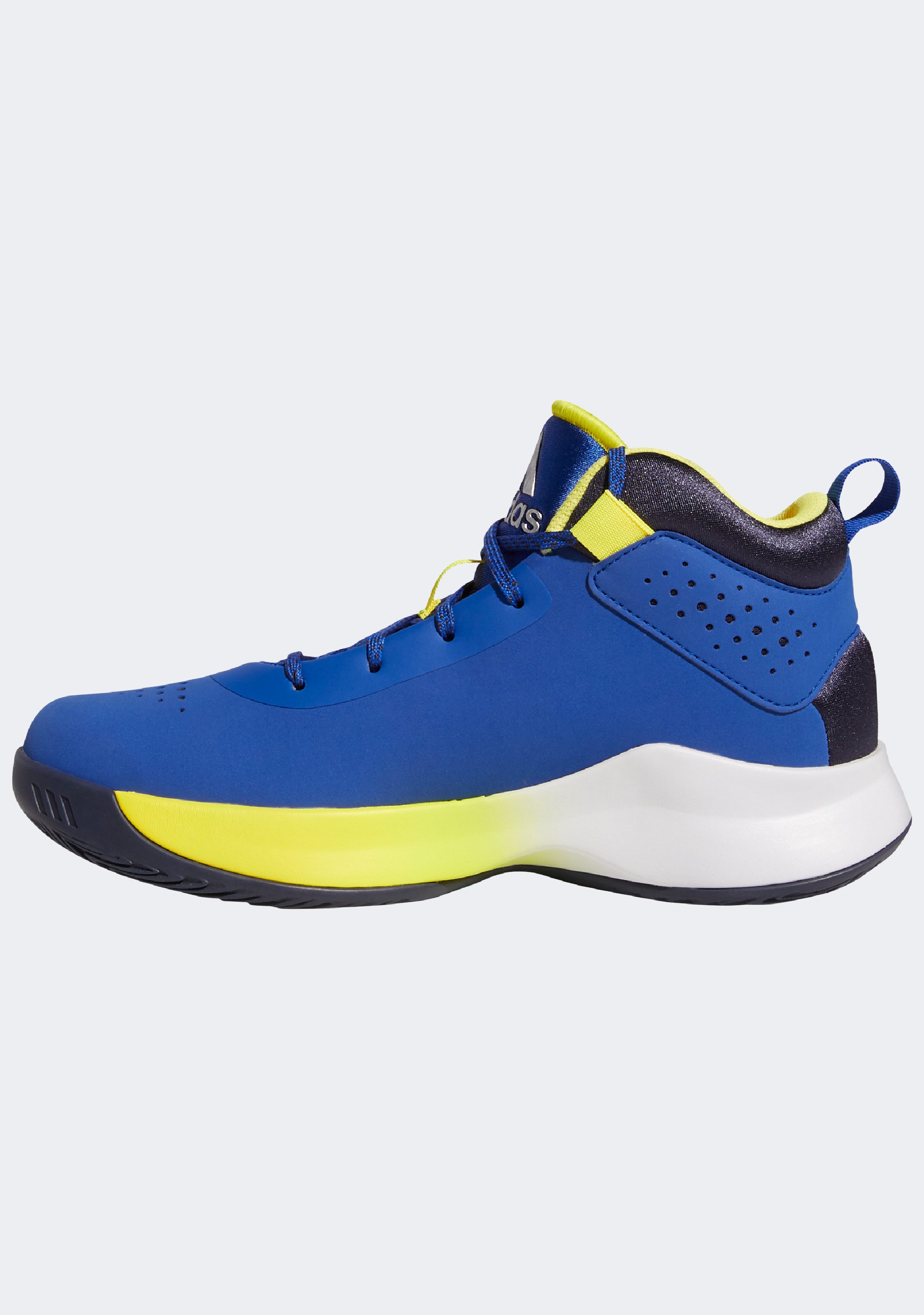 Adidas Junior Cross Em Up 5 Wide Basketball Shoes for Kids - Youth Basketball Sneakers with Wide Fit & Support - Perfect for Court Play, Training, and School Sports