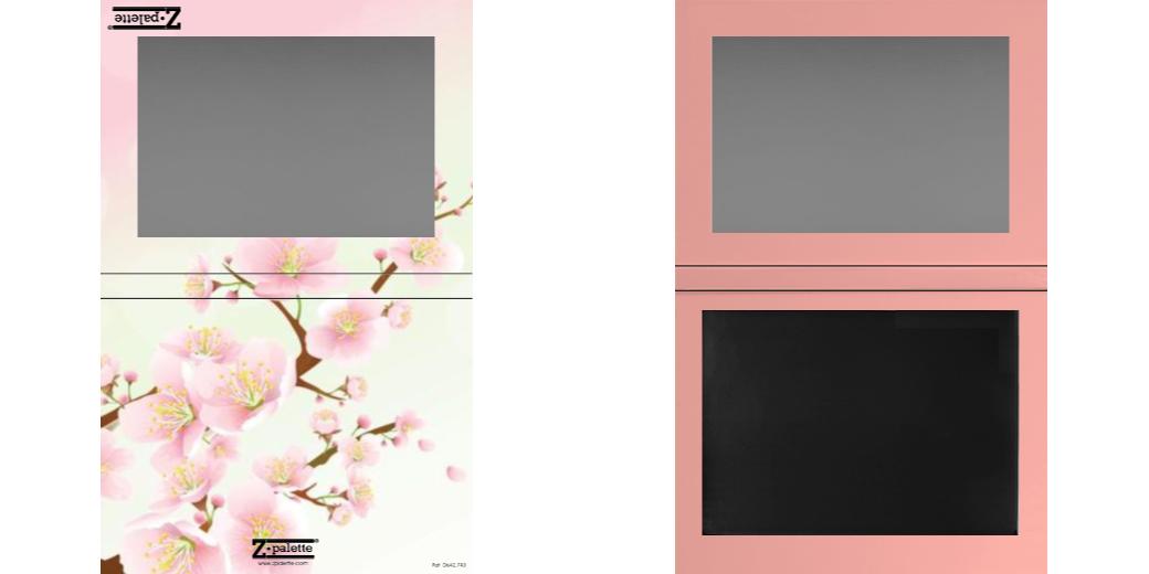 Custom Extra Large Z Palette - Magnetic Makeup Palette for Eyeshadows & Blush - Perfect for Professional Makeup Artists & Travel