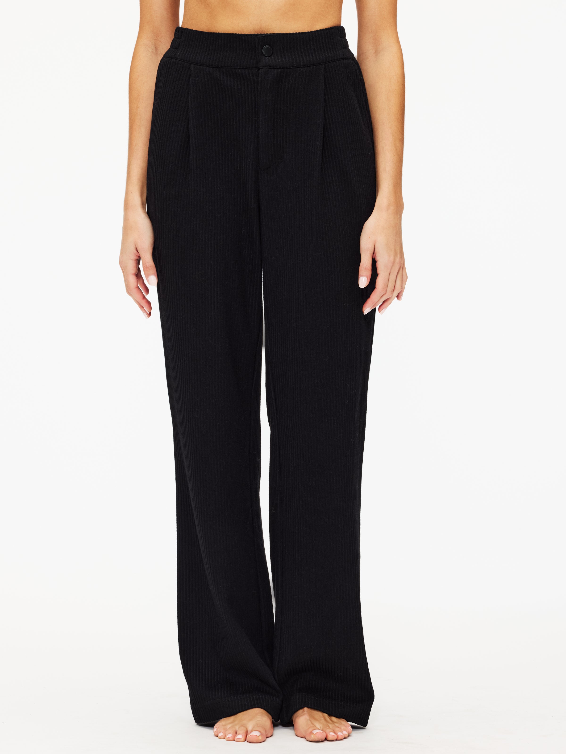 Varley Aberdeen Straight Leg Pants for Women - High Waisted Stretch Denim Jeans Size 31.5 | Perfect for Casual Wear, Office & Everyday Outfits