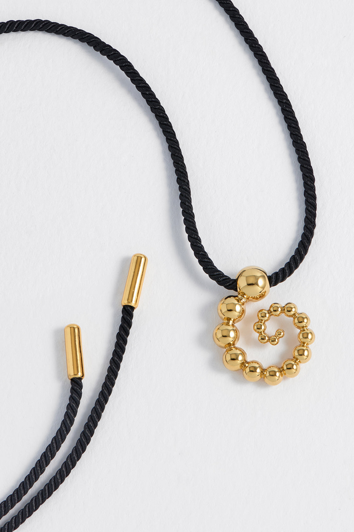 Elegant Swirl Cord Necklace for Women - Trendy Bohemian Jewelry Gift for Casual & Party Wear