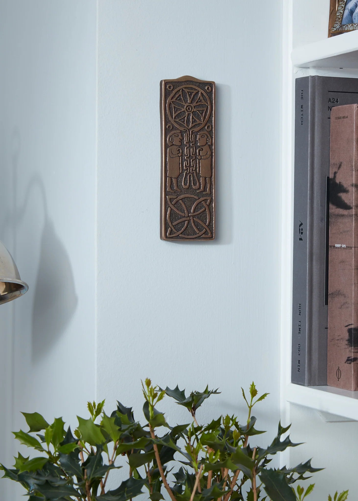 Celtic Cross of Journeys Wall Plaque - Handcrafted Irish Home Decor for Living Room, Bedroom & Office | Perfect Gift for Housewarming, Wedding & Spiritual Spaces