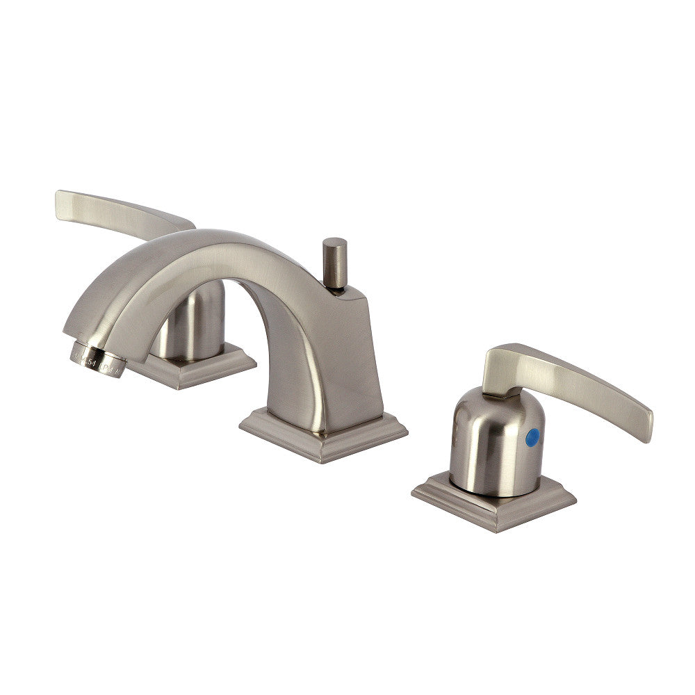 Kingston Brass FSC4688EFL Centurion Widespread Bathroom Faucet with Pop-Up Drain - Elegant 8-Inch Centerset Faucet for Vanity Sink, Perfect for Modern Bathroom Remodeling & Home Upgrade