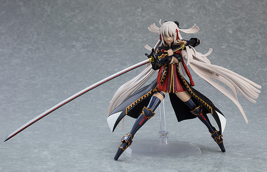 Fate/Grand Order Figma #515 Alter Ego Okita Souji (Alter) Action Figure - Anime Collectible for Display & Cosplay