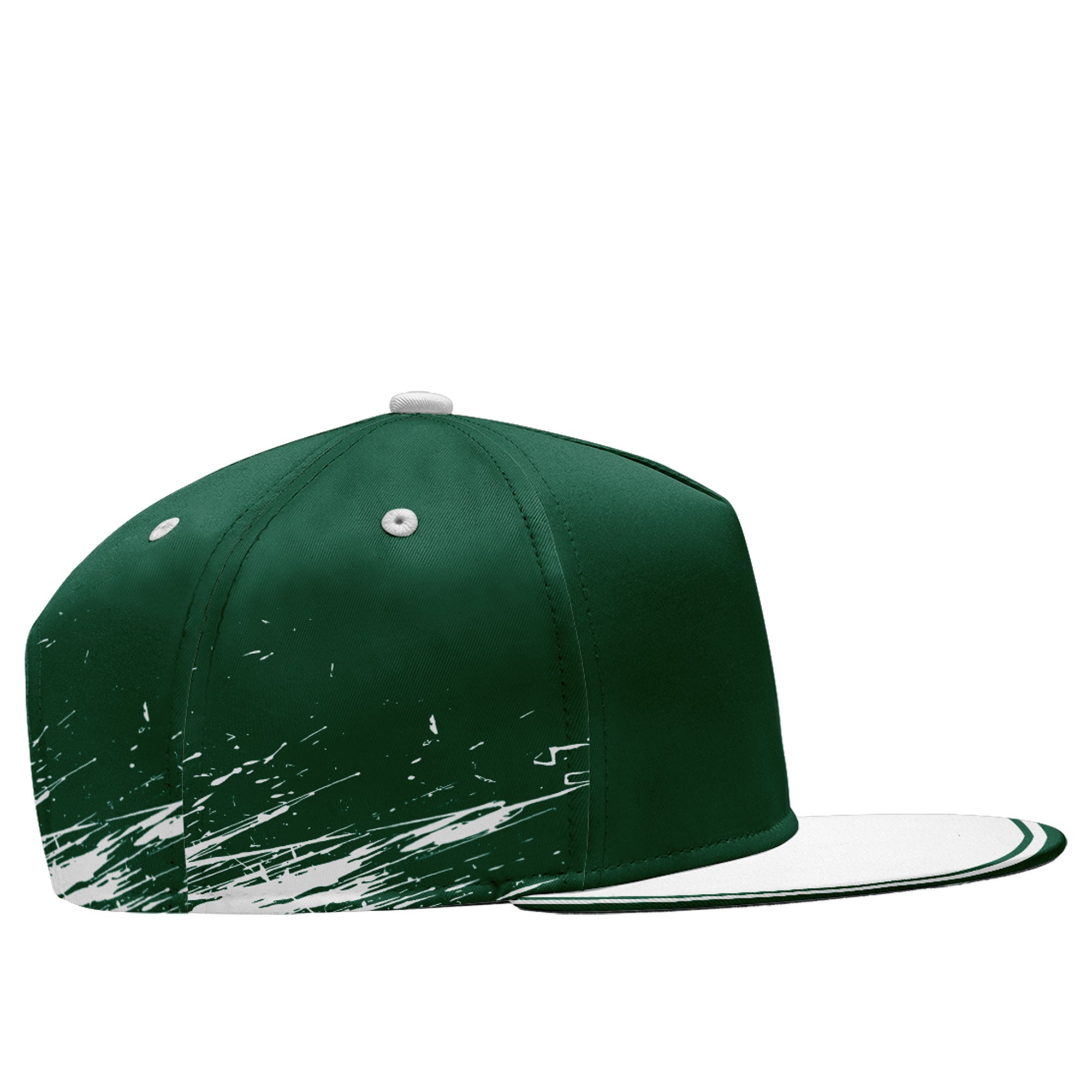 Custom Green & White New York Embroidered Baseball Cap - Adjustable Sport Hat with Personalized Design PR067B D020261 - Perfect for Sports Fans, Streetwear & Casual Outfits