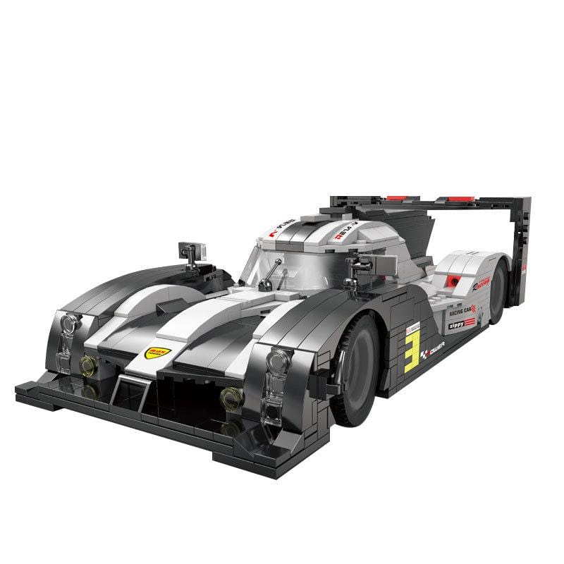 Mould King 10002 Porsche 919 Hybrid Super Car Building Blocks Set - 1:8 Scale Model Kit for Adults & Teens - Perfect for Collectors, DIY Enthusiasts & Home Office Display