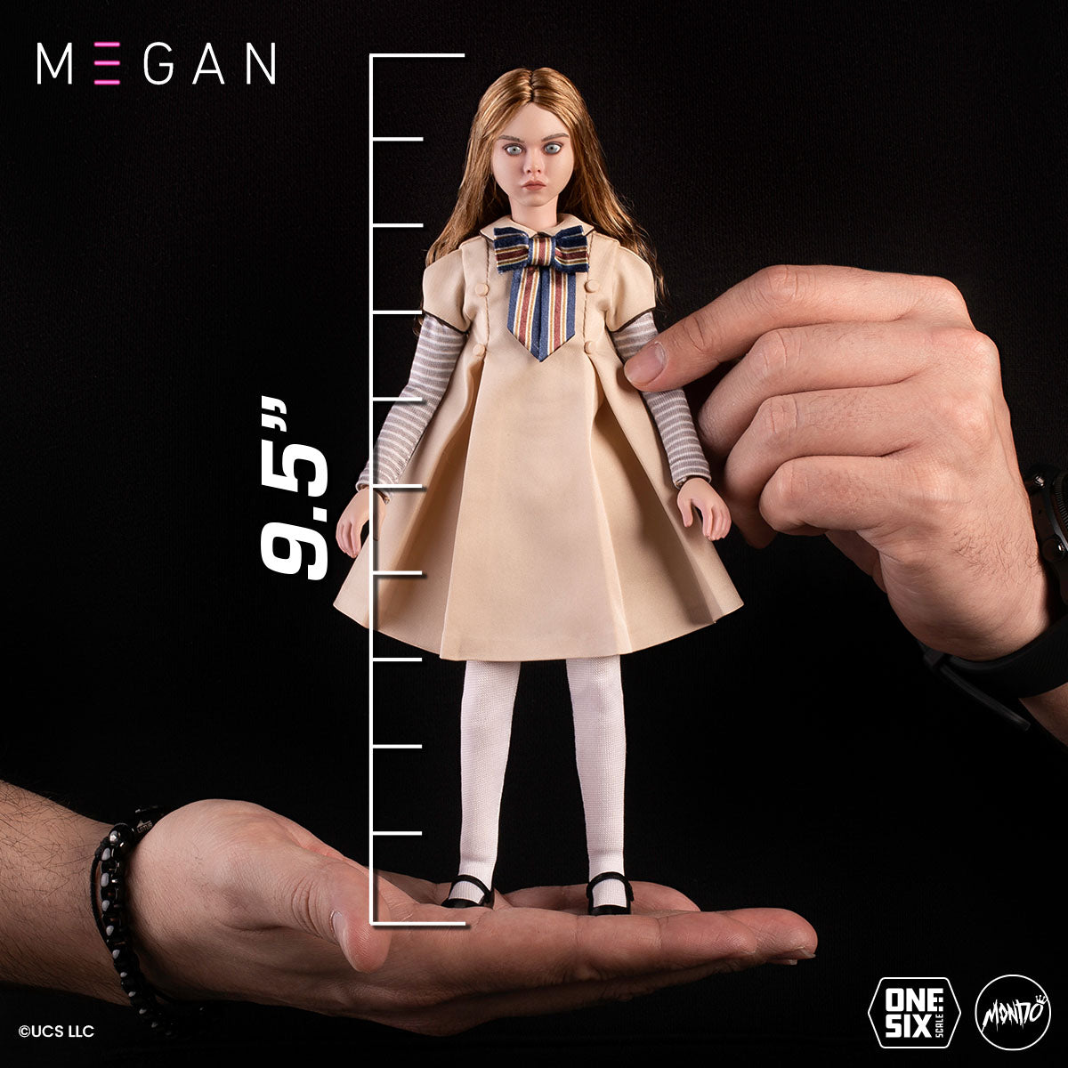 M3gan 1/6 Scale Collectible Action Figure - Highly Detailed Movie Replica for Display & Collection - Perfect for Horror Fans & Pop Culture Enthusiasts