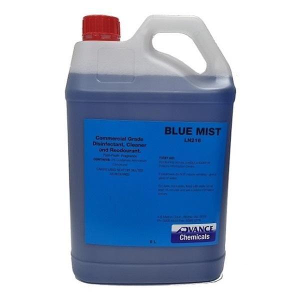 Advanced Chemicals Blue Mist Disinfectant Cleaner & Deodorizer - Kills 99.9% Germs, Eliminates Odors - Ideal for Home, Office, Hospital, and Public Spaces Cleaning