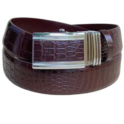 Dark Brown-belly-automatic Buckle