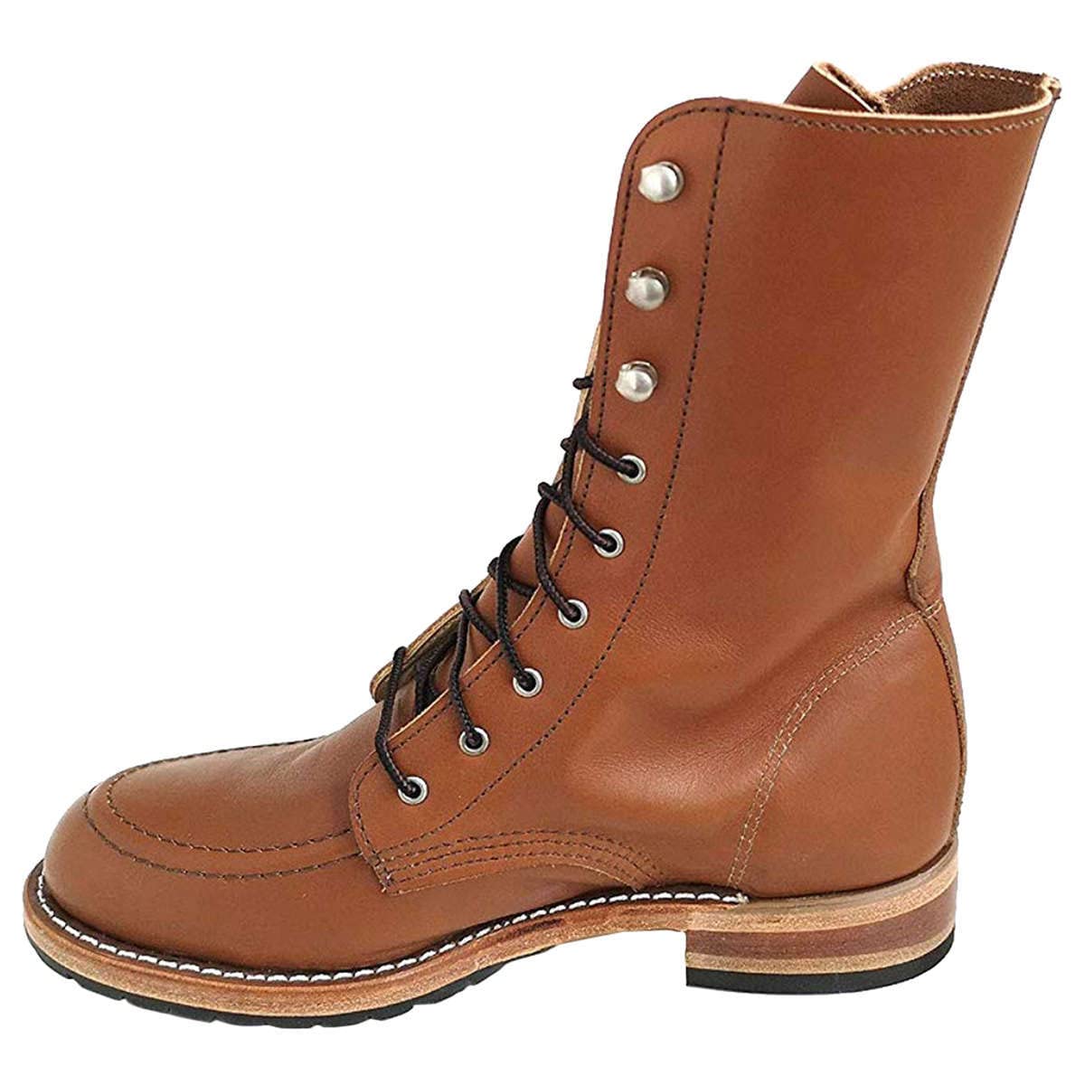 Red Wing Women's Biker Boots - Stylish Leather Motorcycle Boots for Riding & Fashion | Perfect for Motorcycle Enthusiasts & Everyday Wear