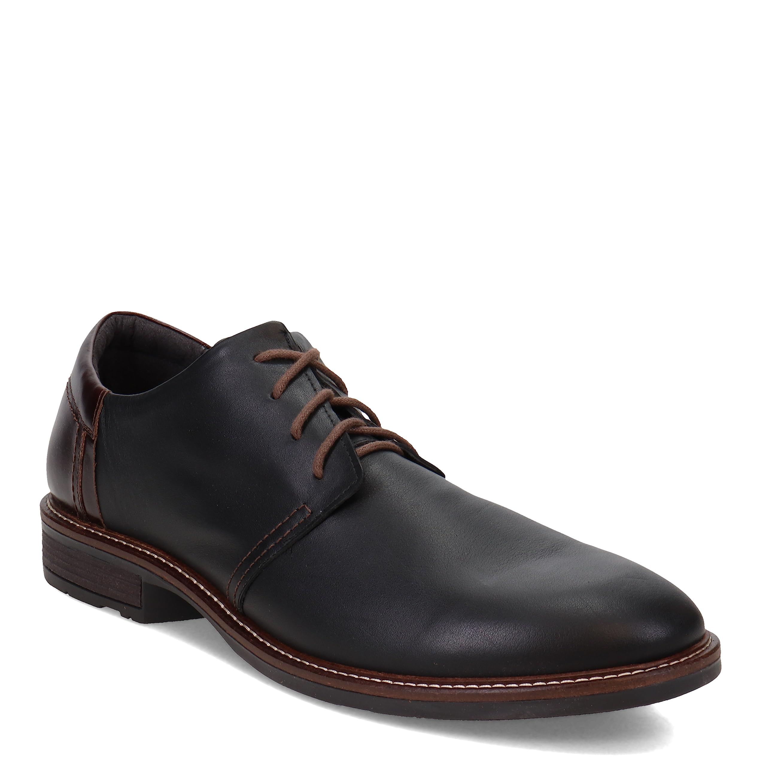 NAOT Men's Chief Comfortable Leather Slip-On Shoes - Premium Arch Support & Cushioned Footbed for Walking, Work & Casual Wear